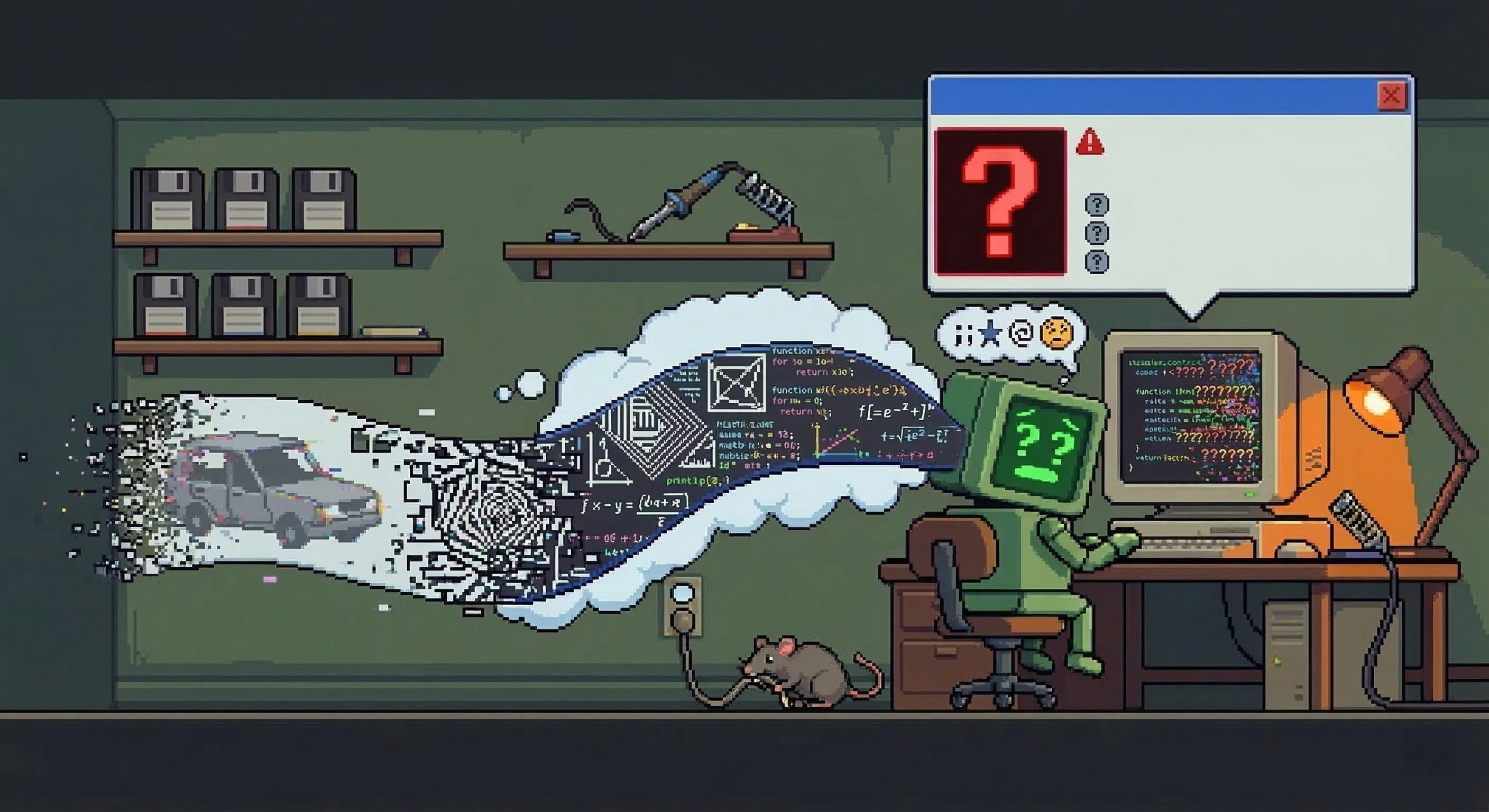 Illustration of LLM context degradation in a multiturn setting.